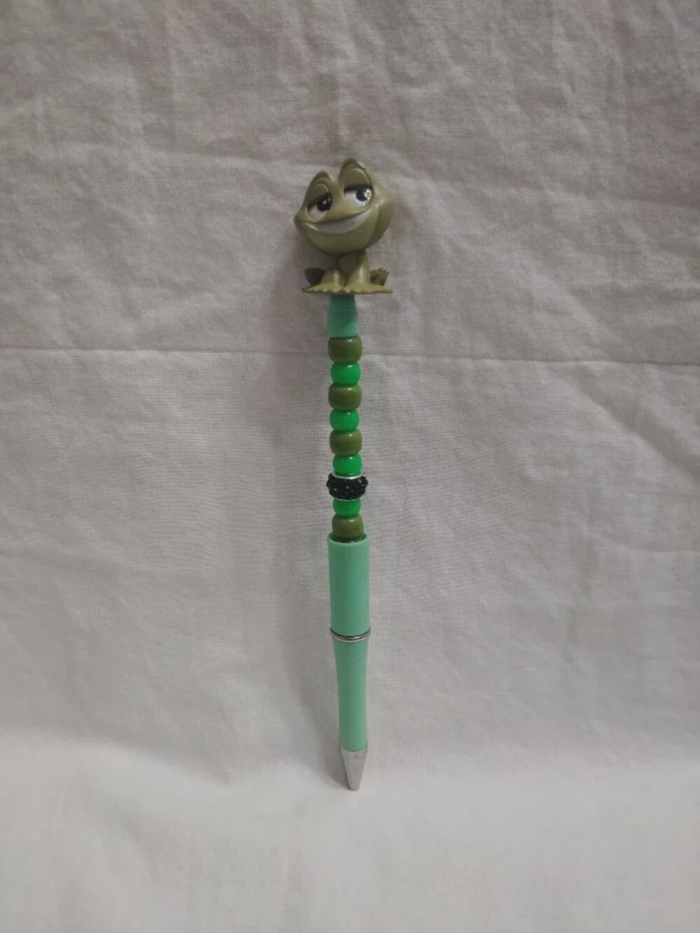 Disney Doorable Frog Prince Naveen Handmade Beaded Pen